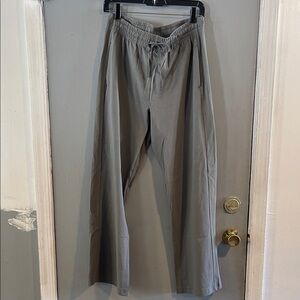 Pact Men's Green Gray Lounge Pants Size M